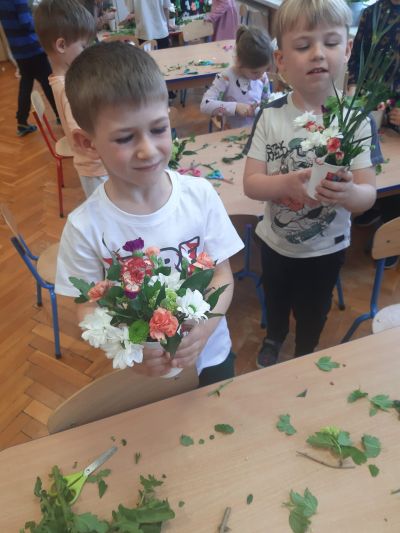 Warsztaty florystyczne w Jedyneczce